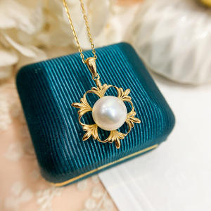 Colgante de Plata S925, Soporte Vacío para DIY, Accesorios para Cuentas de 12-15 mm, Disimulador de Cuentas, Collar de Jade, Colgantes de Perlas, Dijes-30474 - Product Image 3