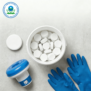 <span class=keywords><strong>Cloro</strong></span> Industriale al 90% per Trattamento Chimico DDP a Scioglimento Lento per Piscine, Registrazione EPA USA, 50LB - Product Image 3