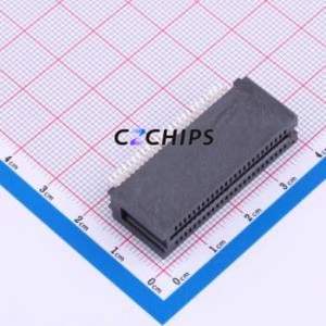 HEE50LP03BK Gold Finger Connector P=1.27mm Connector ( Connector Type: EDGE SLOT )( Pitch: 1.27mm )( Total PIN Count: 50P ) - Product Image 1