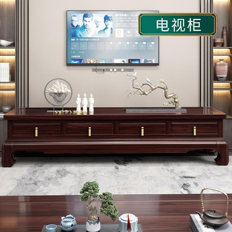 2-meter long TV cabinet [all solid wood]