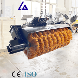 Balai de nettoyage multifonctionnel hydraulique rotatif à 360° pour l'élimination de la neige - Product Image 1