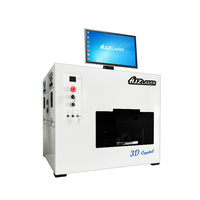 Mesin cetak Laser 3d Mini harga pabrik mesin ukiran Laser kristal 3d Subsurface untuk dekorasi botol kaca kubus kristal