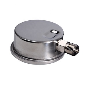 맞춤형 1000 바 스테인레스 스틸 유압 압력계 압력 게이지 세트 - Product Image 5