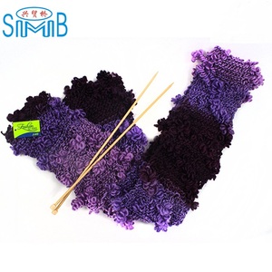 Fil fantaisie ondulé 95% acrylique 5% polyester mélangé <span class=keywords><strong>bernat</strong></span> pour le tricot à la main du fabricant - Product Image 4