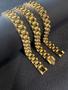 Dropshipping Trendy Fashion Jewelry Nugget Bracelets <b>Stainless</b> <b>Steel</b> Cute Cartoon Adjustable <b>Bangle</b> Unisex Gift for Tourism - Product Image 6