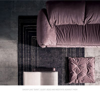 Canapé d'angle modulaire de luxe en tissu pour salon, ensemble de canapés sectionnels