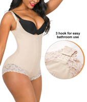 SHAPERX Body sculptant colombien pour femme, body post-partum, contrôle du ventre, ceinture amincissante, maintien ferme, respirant, rehausseur de fesses