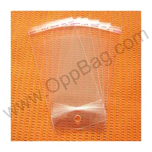 7x13.5cm 1600 pieces /pack clear bopp polypropylene Header Cellophane Bags plastic with adhesive seal