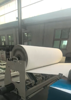 Machine de découpe et de rembobinage de rouleaux géants de papier toilette pour les usines de transformation de papier toilette/tissus en démarrage.