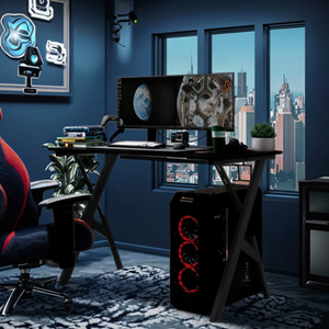 Escritorio de oficina de juegos para el hogar con diseño de PC personalizado, escritorio de oficina barato para jugadores - Product Image 3