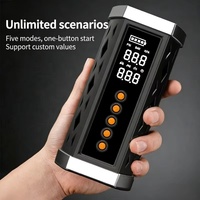 Nouveau Compresseur d'Air Portable 12V 8000mAh ABS pour Pneus avec Manomètre Numérique et Moniteur de Pression des Pneus, Pince Intelligente pour Voiture