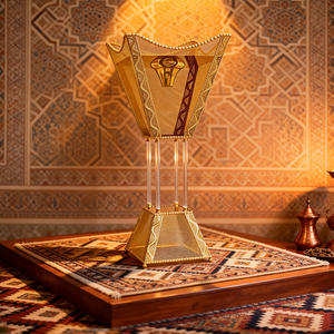 Creative Golden Hollow Metal Middle Eastern