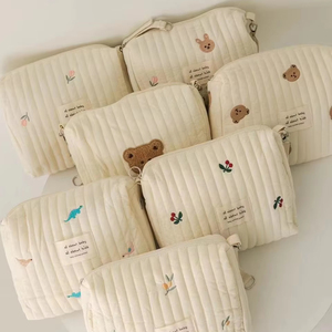 Tas Ibu Xiximi Grosir, Dapat Dicuci, Tipis, Dapat Digunakan Kembali, Katun Organik dengan Ritsleting - Product Image 2