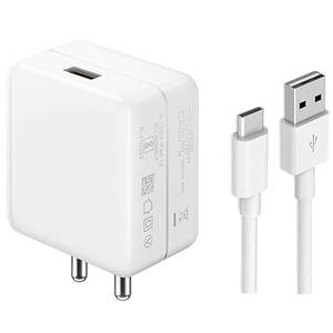 Chargeur écologique SUPERVOOC QC3.0 80W avec prise Inde pour <span class=keywords><strong>OnePlus</strong></span>, sortie 5V/3A, adaptateur pour ordinateur portable ignifuge Warp/Dash/Supervooc - Product Image 1