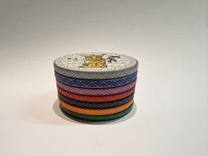 Juego de Fichas de Póker de Cerámica RTS 10g Tina Tiki Kings Día de Muertos 39mm con Logotipo Personalizado en Stock - Product Image 5