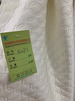 Matelas de literie en fibre 40% polyester, étoffe refroidissante 60%, 320gsm