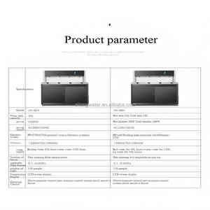 <span class=keywords><strong>Station</strong></span> de remplissage d'eau en bouteille verticale de qualité commerciale en acier inoxydable, fontaine à eau potable, distributeur chaud/froid, 4 robinets, 30L - Product Image 2