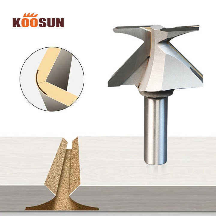 KOOSUN Arc Bending Bit Integrated Slotting Milling Cutter 1/2 Inch ...