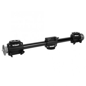 3/8 "bras de barre transversale de trépied vertical en aluminium pour caméra 4 têtes support de montage de bras croisé <span class=keywords><strong>Studio</strong></span> de photographie professionnel - Product Image 3