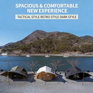 <span class=keywords><strong>Tente</strong></span> <span class=keywords><strong>gonflable</strong></span> imperméable avec technologie de sommeil profond pour un sommeil paisible pendant les heures de camping en plein jour - Product Image 4