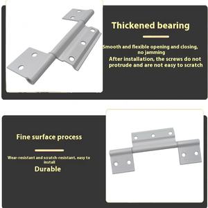 مصنع مخصص لينة إغلاق المفصلي خط الألومنيوم لكمة المفصلي إطار الصورة لا الحفر الأثاث الأجهزة لطلاء النفط - Product Image 4