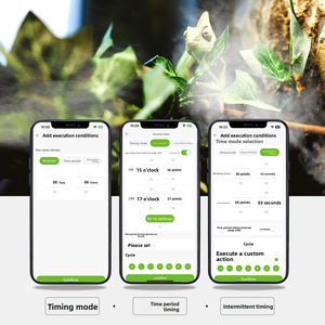 REPTIZOO WiFi BLE Mesh Reptilien-Luftbefeuchter Nebelerzeuger 300ml pro Stunde für Chamäleon <span class=keywords><strong>Gecko</strong></span> Dartfrosch Amphibien Regenwald-Habitat - Product Image 3