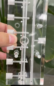 Custom CNC Acrylic PMMA Parts Manufacturer Direct Supply Optical <b>Plastic</b> Components 5 Axis Rapid Prototype CNC Machining Parts - Product Image 2