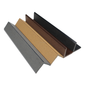 Rodapié de WPC moderno/bandas de borde/cubierta final Material plástico para cubierta de WPC compuesta para exteriores - Product Image 1