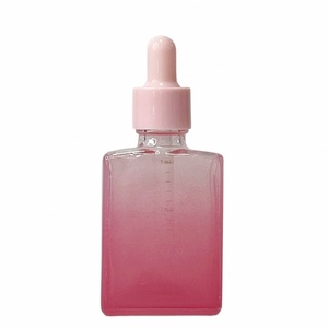 ขวดน้ำมันหอมระเหยทรงเหลี่ยมหรูหราขนาด 15 มล. 30 มล. 50 มล. 100 มล. ขวดแก้วหยดน้ำมันหอมระเหยสีดำด้านแบบด้าน - Product Image 4