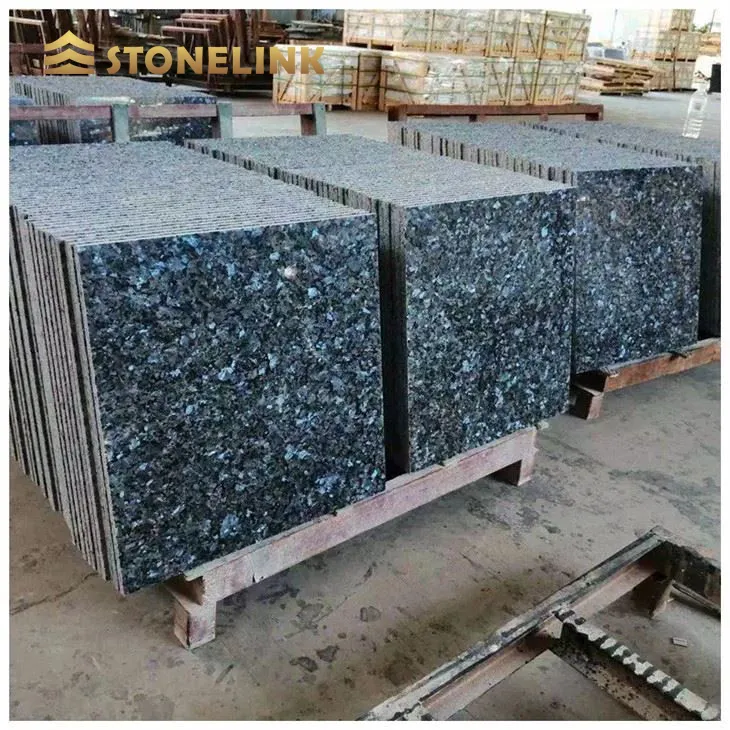 Stonelink Wholesale Price Chinese Blue Pearl Granite Tiles