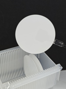 Aluminiumnitrid AlN Keramiksubstratplatte Umweltfreundlich für die Halbleiterindustrie 1600°C Arbeitstemperatur Elektrische Keramik - Product Image 2