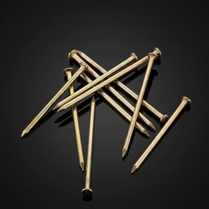 2 1/2" High-Strength Construction Nails with Precision Diamond Head and Protective Anti-Rust Finish - Product Image 2
