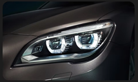 Projecteur de phare LED F02 2009-2016 Série 7 730i 740i Feux de jour avant Accessoires automobiles Jaune Neuf 12V 70W 4000 Lumens