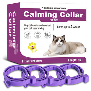 Collares de Feromonas Calmantes para Perros, Paquete de 4, Silicona Ecológica, Alivian la Ansiedad y el Estrés, Duran 60 Días, Aptos para Razas Normales - Product Image 2