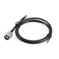 Cable Coaxial de Comunicación RF a Prueba de Agua, Conectores SMA/SMB/SSMA/TNC/BNC/UHF/N/F, RG174 RG58 RG113 RG178 RG316, Latón Chapado en Oro