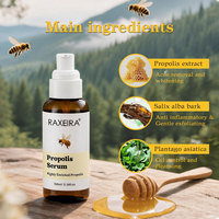 Sérum à la Propolis avec Logo Personnalisé, Affine les Rides, Renforce la Barrière Cutanée, Réduit les Pores, Anti-Âge, Hydratant, Blanchissant, Sérum Visage Beauté