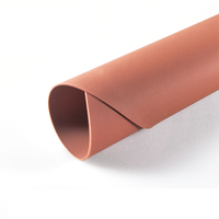 Set de table rond en silicone coloré facile à nettoyer, antidérapant, de luxe, disponible en différentes tailles