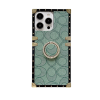 Vente chaude mode étui de protection en TPU pour iPhone 17 16E 15 14 Pro Max 12 11 XR XS 8 7 13 avec support couleur motif couverture