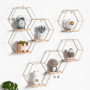 رف حائط على شكل ملاك مستوحى من الطراز الاسكندنافي لديكور غرفة النوم والمطعم بتقنية الطلاء اليدوي - Product Image 2