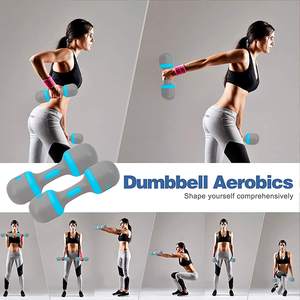 Pour <span class=keywords><strong>Amazon</strong></span> vente chaude 10kg <span class=keywords><strong>haltères</strong></span> portables réglables ensemble de gymnastique de remise en forme à domicile pour les femmes <span class=keywords><strong>poids</strong></span> libres - Product Image 3