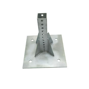 Duurzame Gegalvaniseerde Stalen <span class=keywords><strong>Post</strong></span> Vierkante Bord Palen Voor Weg-En Verkeersborden - Product Image 5