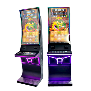 Servizio OEM Nuovo Design Chiosco Verticale con Monitor Curvo da 43 Pollici Cabinet per Macchine da Gioco Commerciali in Metallo / Legno in Vendita - Product Image 1