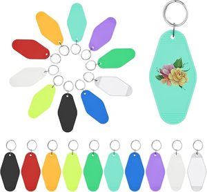 Vintage retro motel phòng khách sạn Keychain retro phong cách Anime Key với acrylic và vật liệu sắt UV/bù đắp/in lụa màn hình - Product Image 5