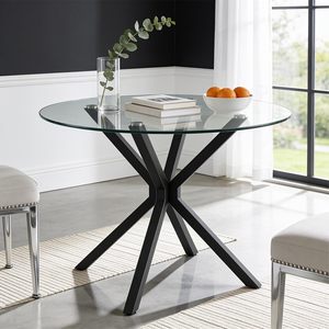 SENYU Wholesale Modern <b>Dining</b> <b>Room</b> Furniture <b>Sets</b> <b>6</b> Seater Glass Top <b>Dining</b> Table Polyester Sherpa <b>Chairs</b> for Living <b>Room</b> Home U - Product Image 1