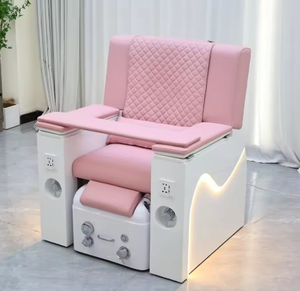 Silla de Pedicura y Manicura Eléctrica Grande con Luces LED de Colores, para el Cuidado de los Pies, con Masaje - Product Image 5