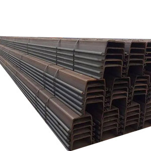La nueva Pila de chapa de acero S355GP personalizable en forma de U a bajo precio incluye servicios de procesamiento de corte y soldadura - Product Image 1