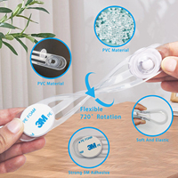 Loquet de sécurité transparent pour bébé, sangle de sécurité transparente pour enfant, loquet de placard invisible, sécurité domestique universelle