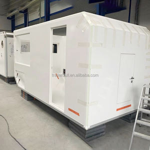 FRP personalizado autocaravana camión Camper Shell vehículo ángulo de salida DIY expedición terrestre RV remolques carretera Camping remolques - Product Image 1