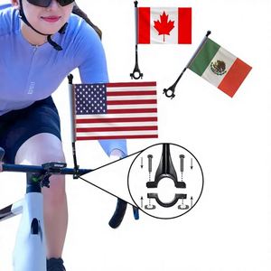 Banderas Personalizadas de Halloween para Bicicleta, Impresión Digital, Bandera Nacional con Asta de Plástico y Tornillo, Venta al Por Mayor - Product Image 4