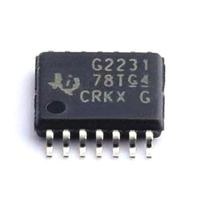 Stock MSP430G2231IPW14R 16-bit Ultra-low Power Mixed-signal Microcontroller Chip MCU 2KB Flash Integrated Circuit USA Origin